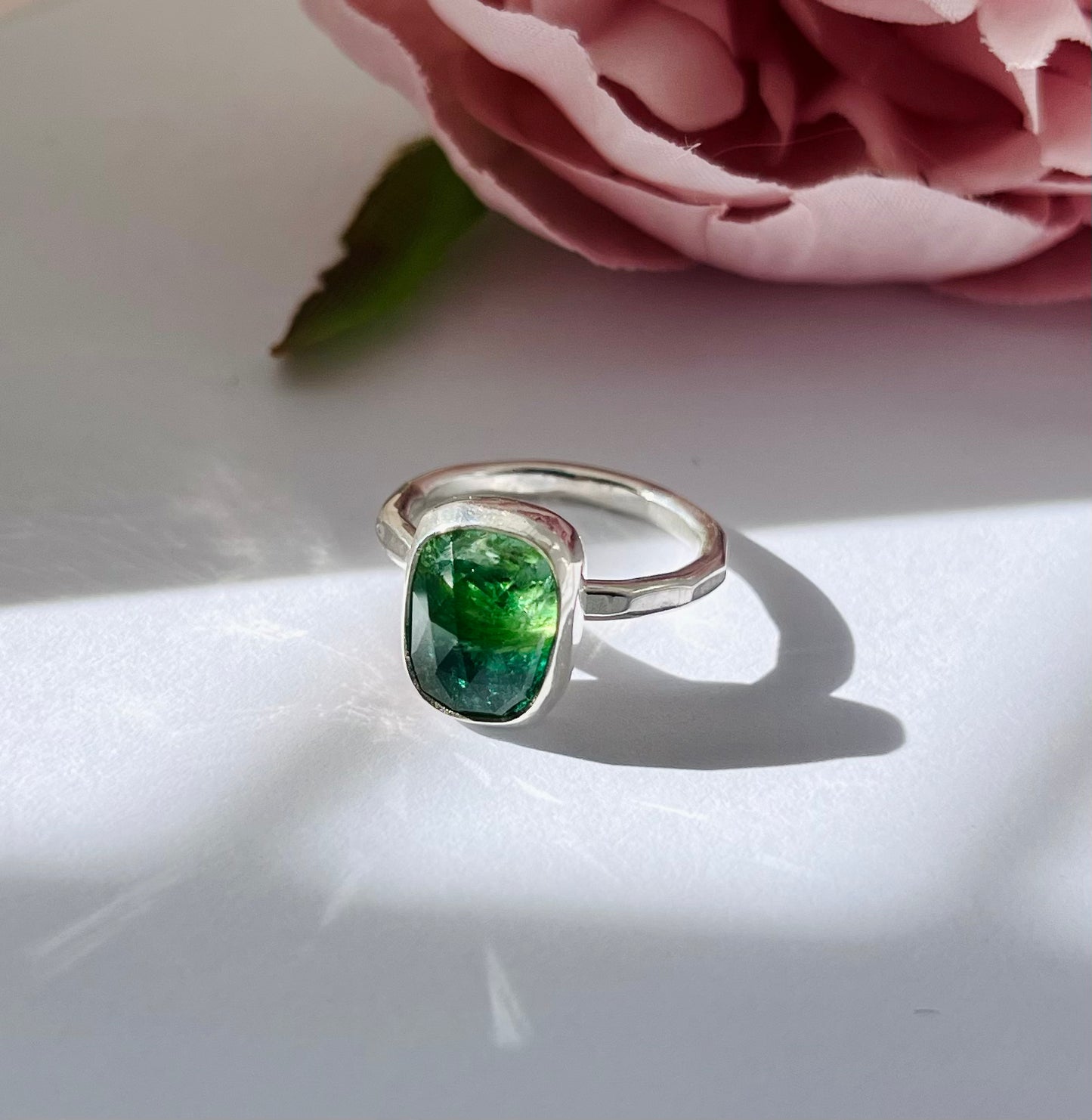 Rosecut Designer Tourmaline Ring