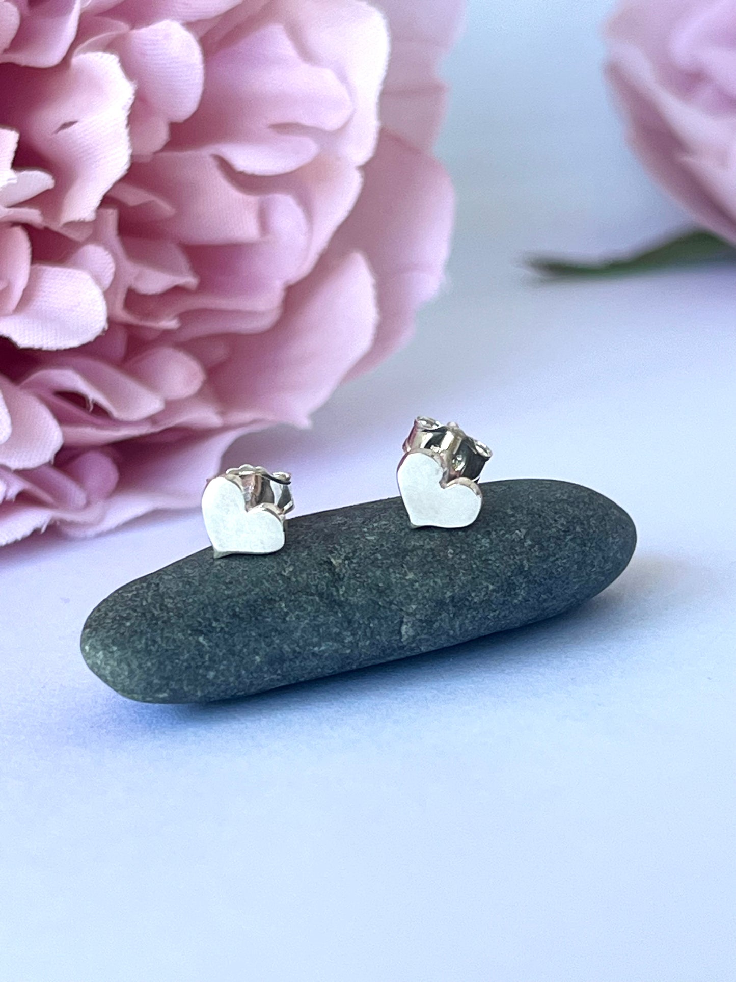 Heart Stud Earrings