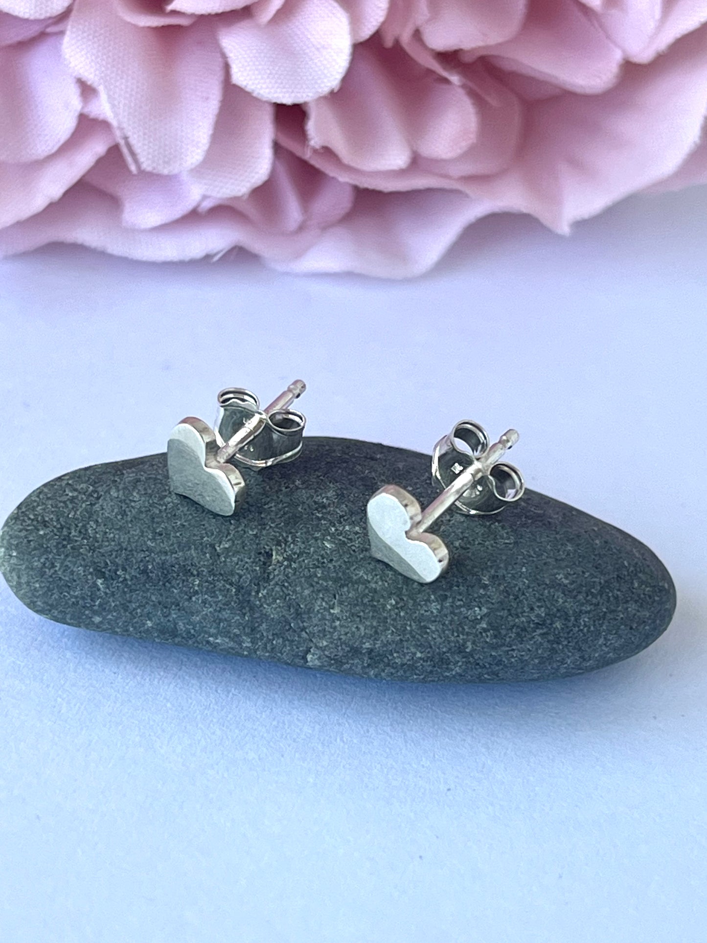 Heart Stud Earrings