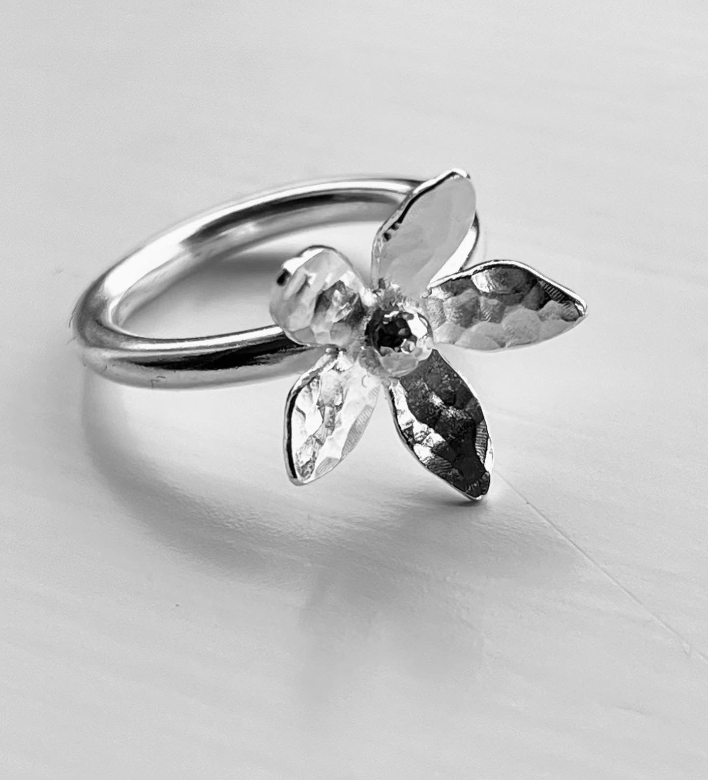 Rain Lily Flower Ring