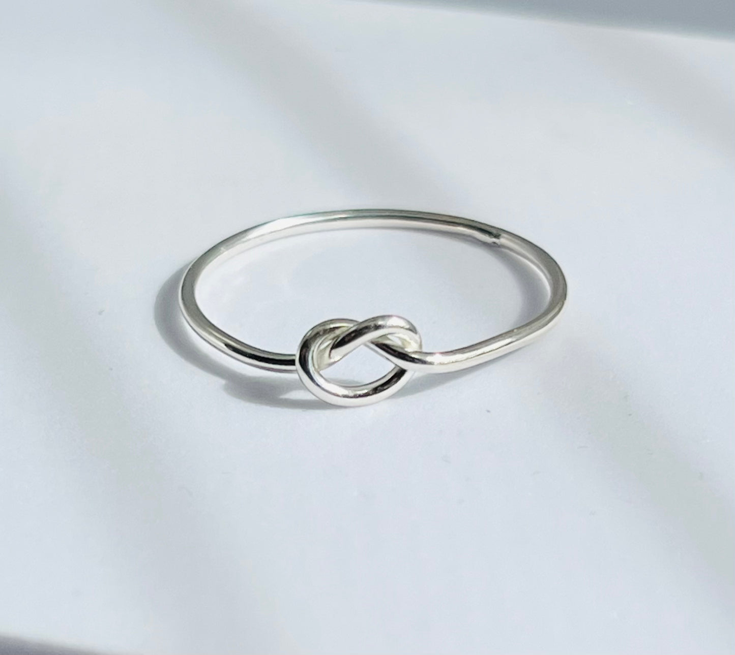 Slim Knot Stacker Ring