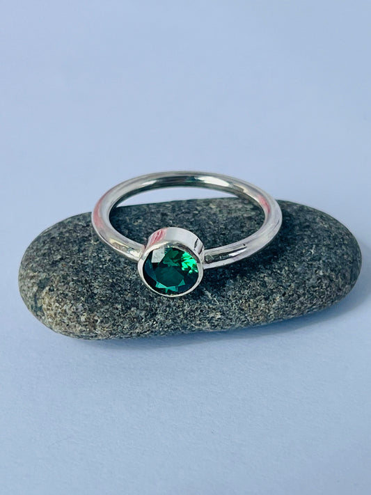 Emerald Birthstone Ring