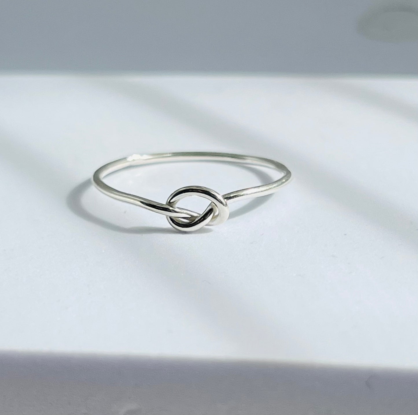 Slim Knot Stacker Ring