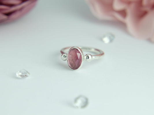 Pink Tourmaline Ring