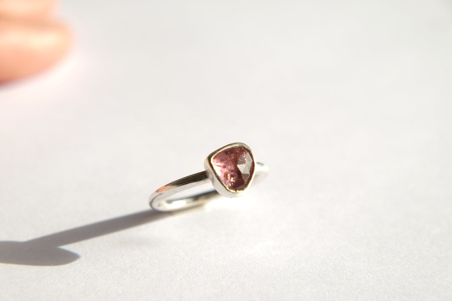 Organic shaped Tourmaline Ring