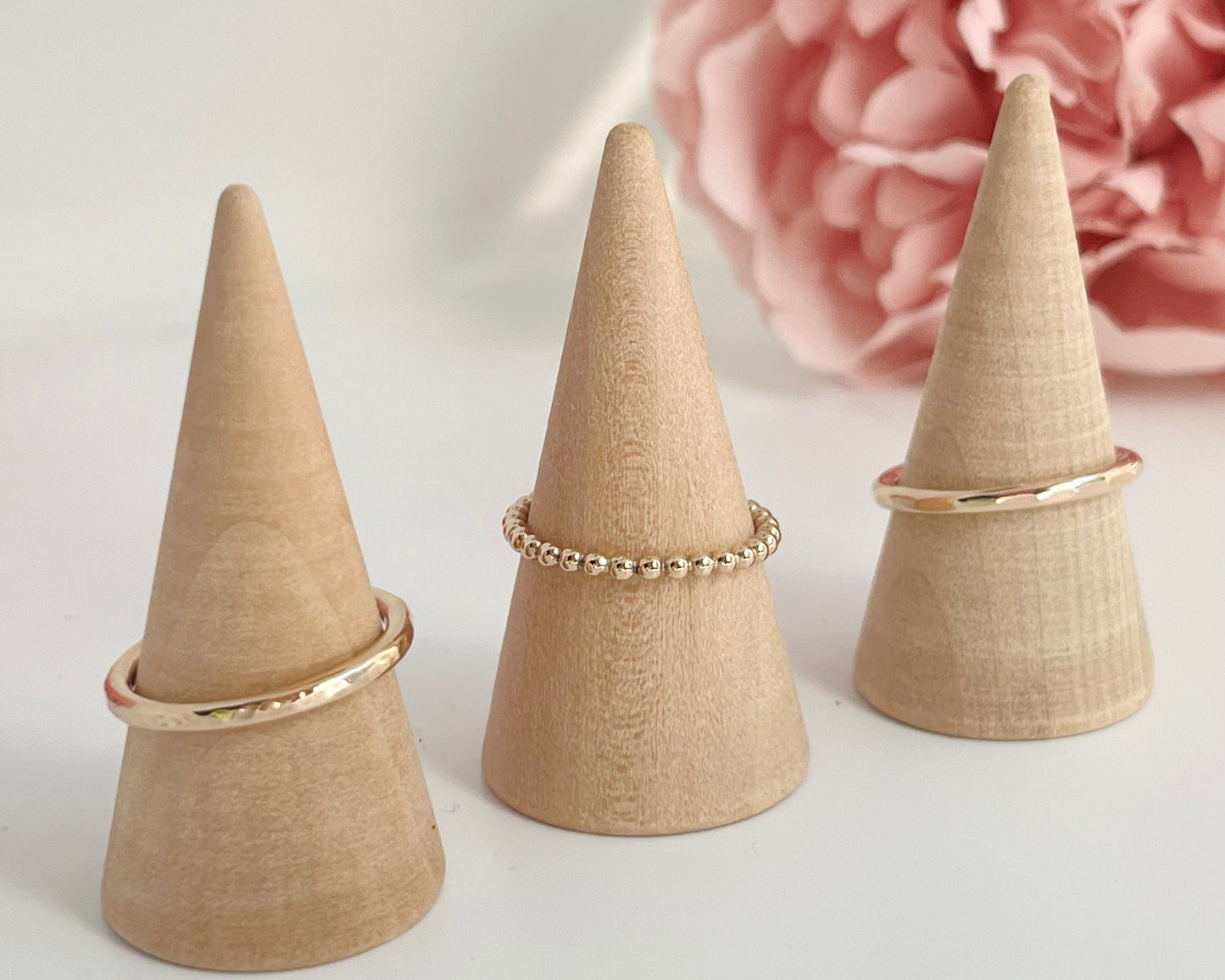 14kt Gold Filled Bead Stacker Ring