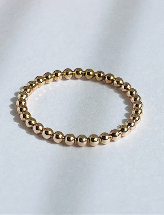 14kt Gold Filled Bead Stacker Ring