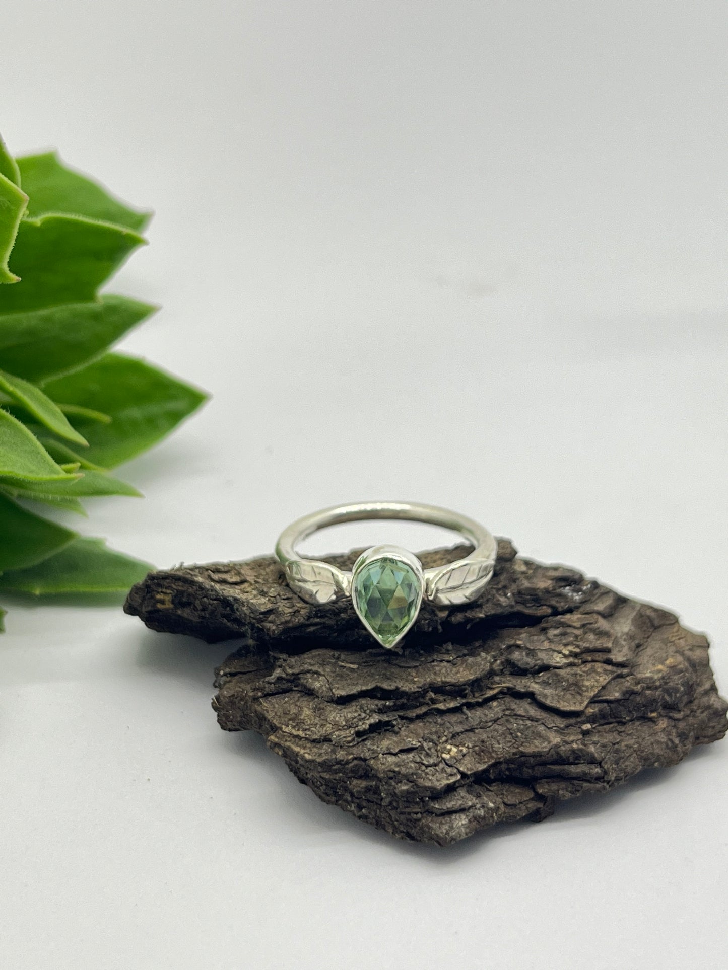 Pear Shaped Tourmaline Ring