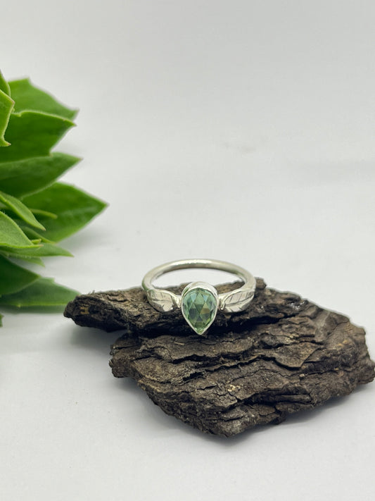 Pear Shaped Tourmaline Ring