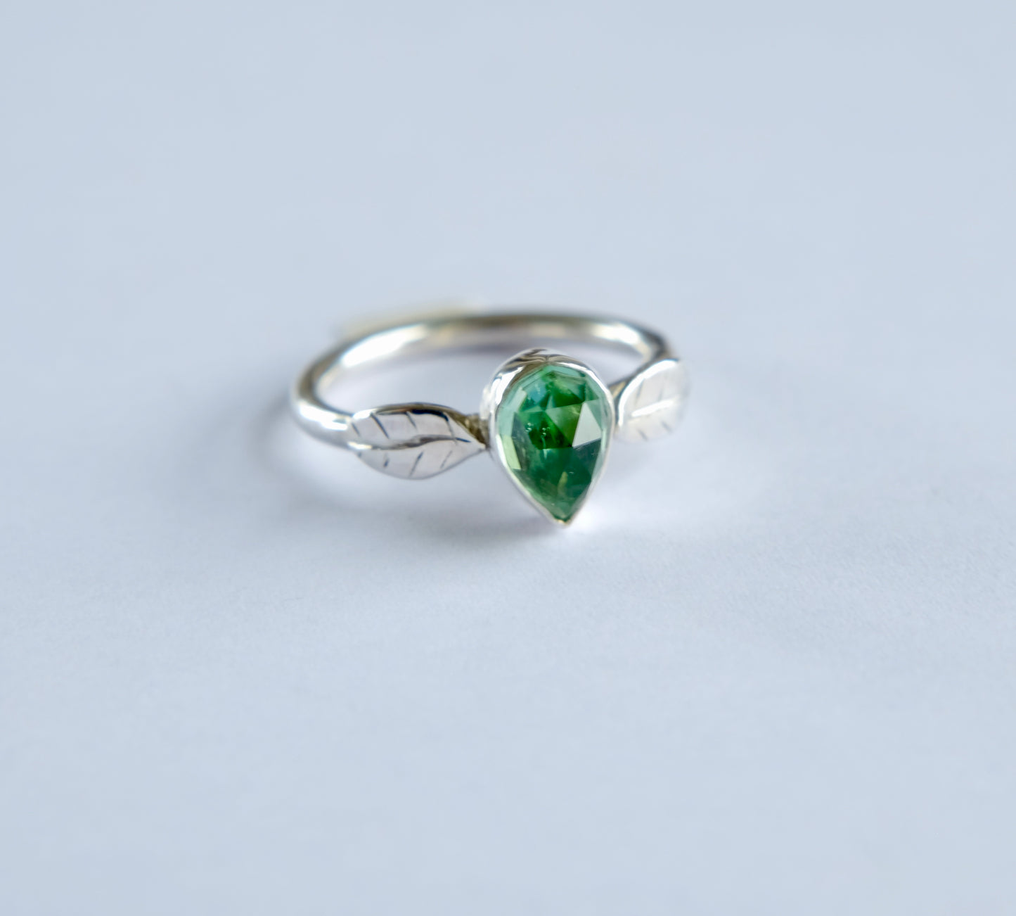 Pear Shaped Tourmaline Ring