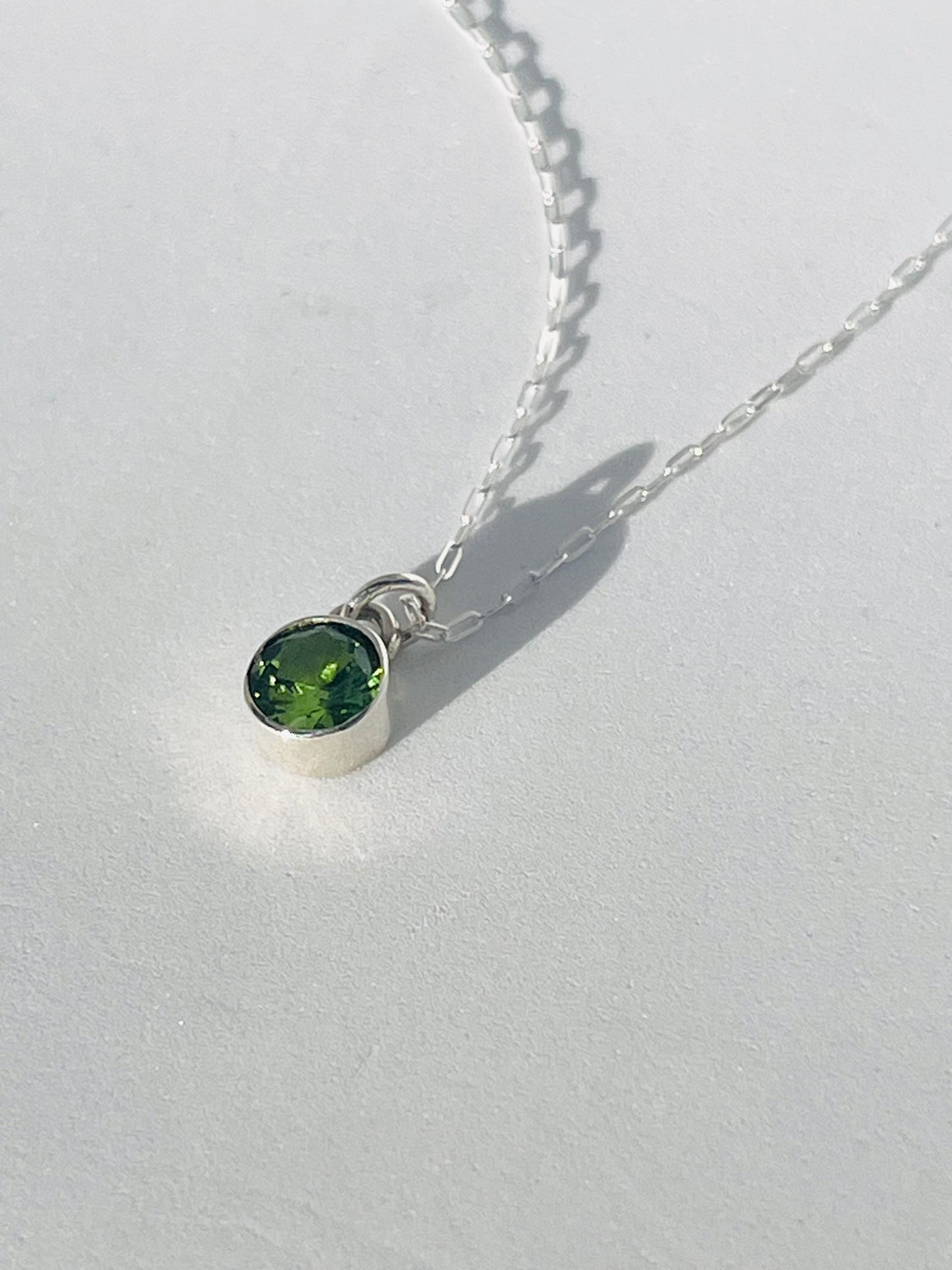 Peridot Birthstone Necklace