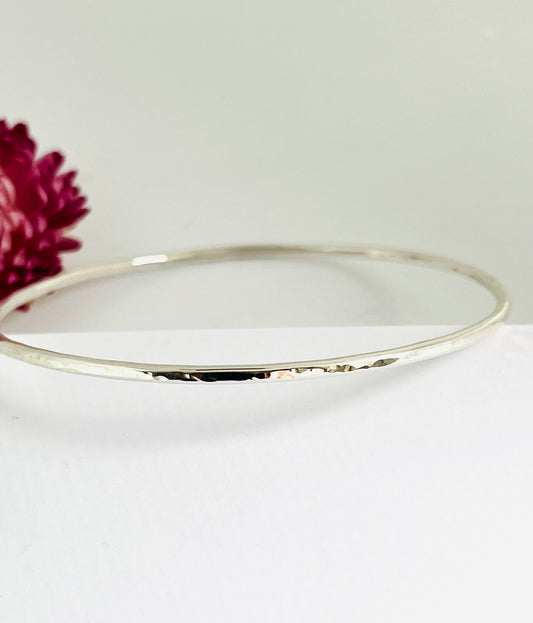 Hammered Bangle