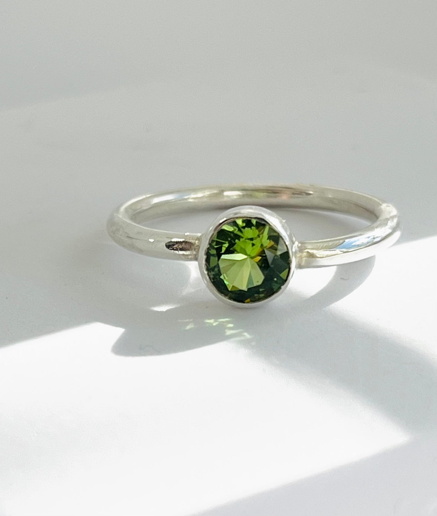 Peridot Birthstone Ring