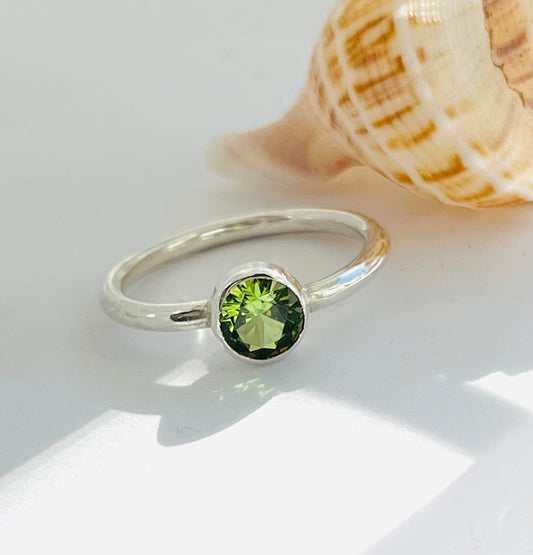 Peridot Birthstone Ring