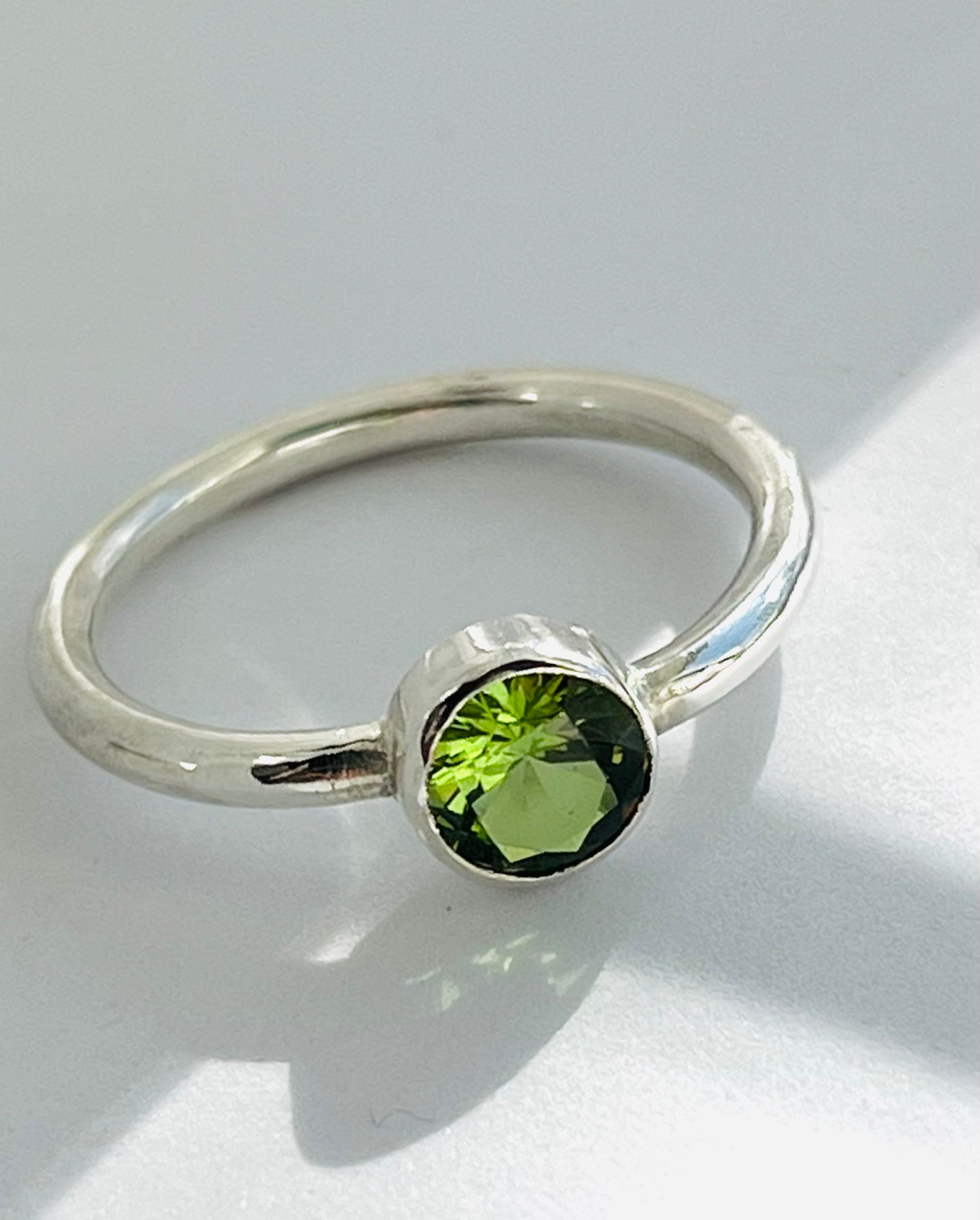 Peridot Birthstone Ring