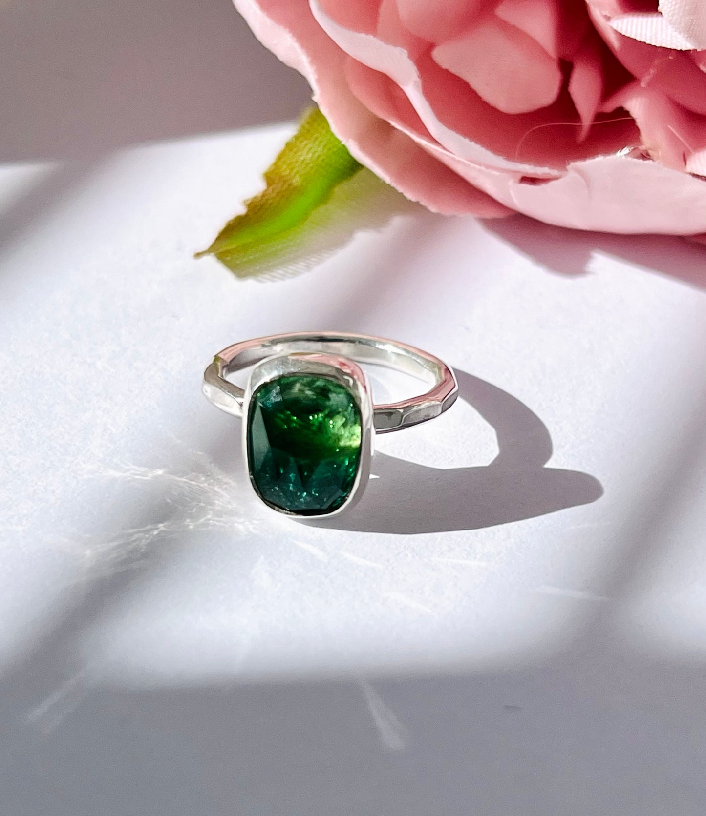 Rosecut  Designer Tourmaline Ring