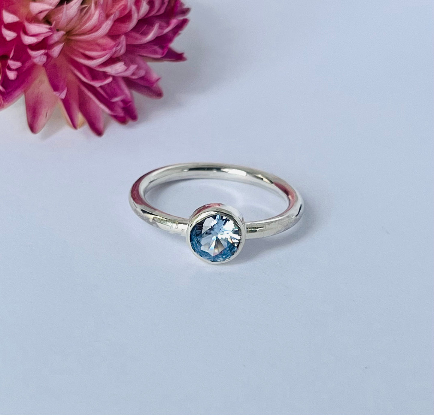 Aquamarine Birthstone Ring