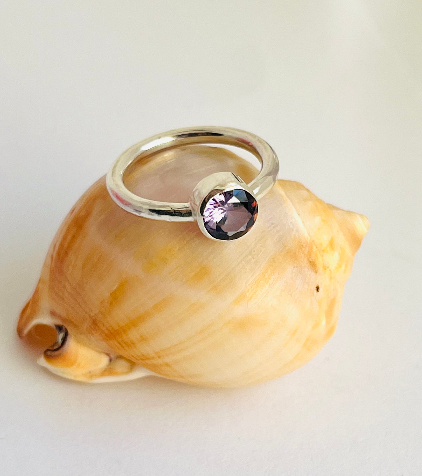 Amethyst Birthstone Ring