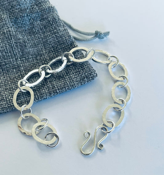 Chunky Oval Link Bracelet